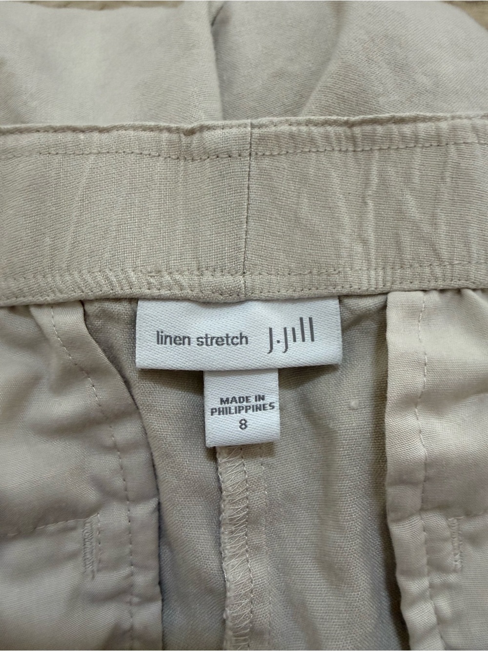 J. Jill Linen Wide Leg High-Rise Pants - Picture 4 of 4